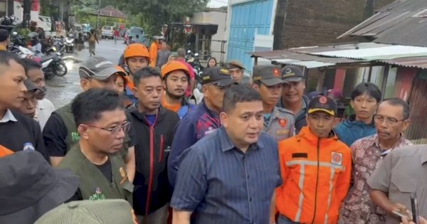 Banjir Perbatasan Makassar-Maros, Wali Kota Turun Langsung Meninjau
