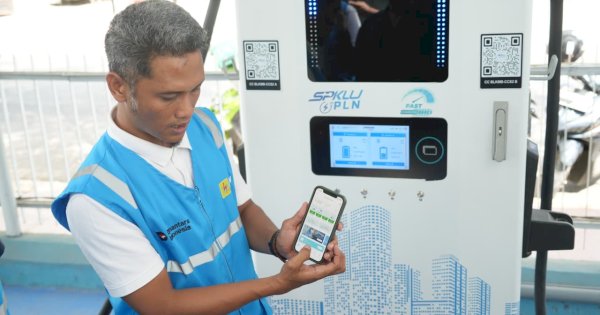 Transaksi SPKLU PLN di Sulselrabar Melonjak Tiga Kali Lipat Sepanjang 2025