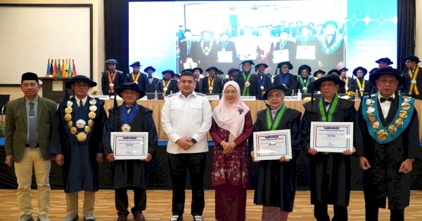 Orasi Ilmiah Tiga Profesor Baru Tegaskan Peran Universitas Bosowa sebagai Pusat Keilmuan Strategis