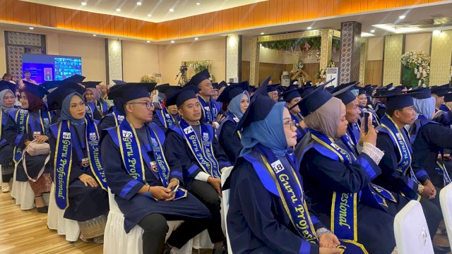Prosesi wisuda PPG Unibos. (Foto: Gita/HN)