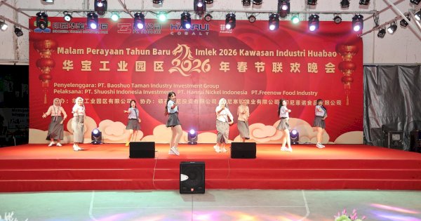 Imlek 2577 Kongzili di Morowali, Huabao Sulap Kawasan Industri Jadi Panggung Budaya
