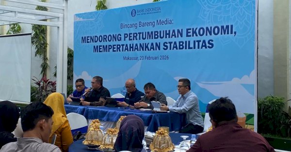 Ekonomi Sulsel Tumbuh 5,99 Persen di Triwulan IV 2025, Masuk 10 Besar Nasional