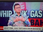 Kepala BPOM Taruna Ikrar Tegaskan Bahaya Whip Pink, Gas Tertawa Picu Lumpuh hingga Kematian