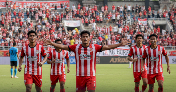 Persija Jakarta Curi Tiga Poin di Bali, Taklukkan Bali United Lewat Gol Cepat Gustavo