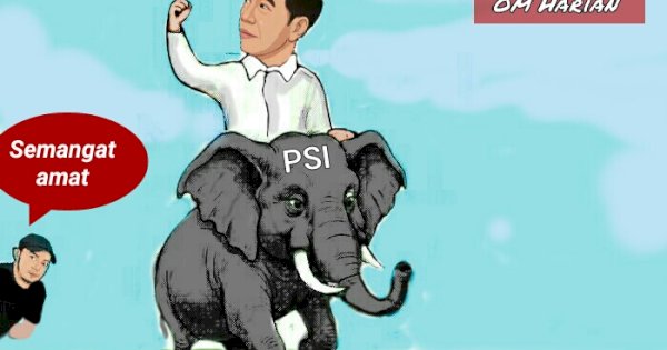 Hadir di Rakernas PSI di Makassar, Jokowi Dukung Total
