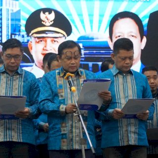 IKA Unismuh Makassar Periode 2026&ndash;2030 Resmi Dilantik, Fokus Konsolidasi Alumni dan Kolaborasi Pemerintah Kota