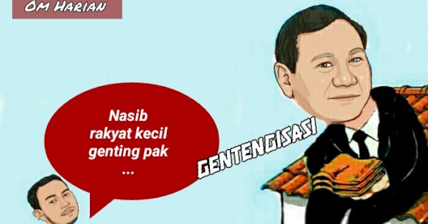Gagasan Gentengisasi dari Presiden Prabowo