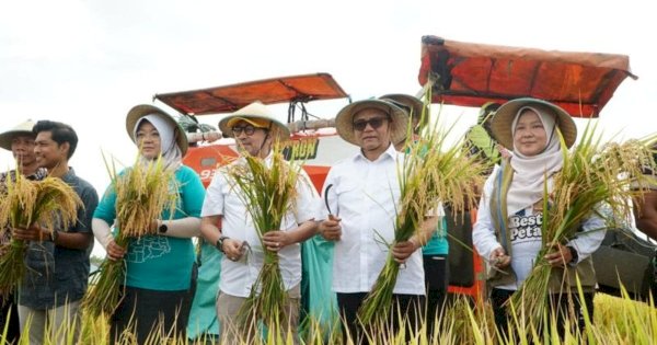 Produktivitas Padi Naik Dua Kali Lipat, DPR RI Puji Program Panen Raya di Pati