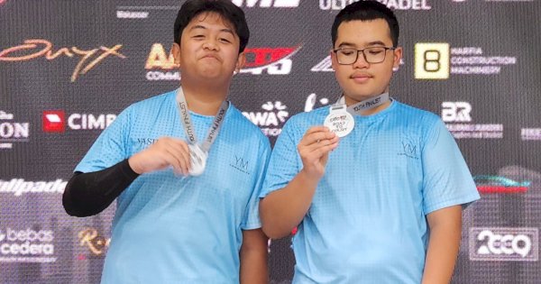 Duet Muda Makassar Bersinar, Yasika dan Bintang Juara II Road To Court Padel