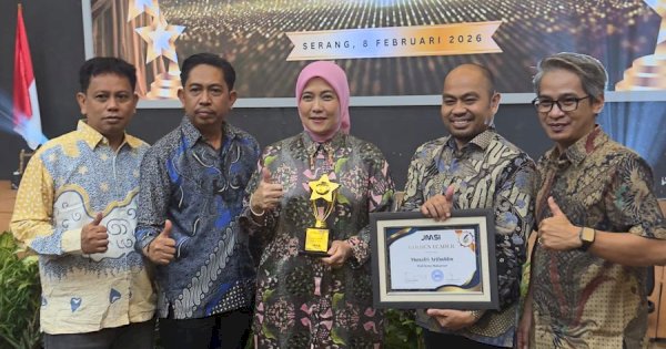 LONTARA+ Antar Wali Kota Munafri Raih Golden Leader JMSI Award 2026