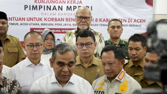 Ramadhan Penuh Kepedulian: Ketua MPR, Mendagri, dan BPOM Serahkan Bantuan Untuk Delapan Kabupaten di Aceh