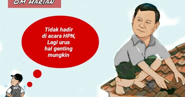 Presiden Prabowo Absen di Peringatan HPN Serang