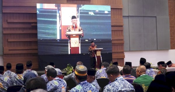 Mendikdasmen Abdul Mu’ti Sampaikan Empat Pesan Strategis di Rakernas Dikdasmen PP Muhammadiyah