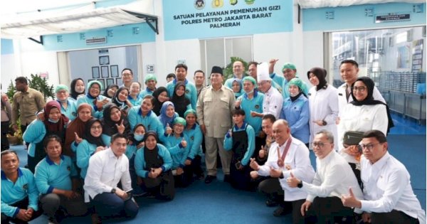 Prabowo Minta Pastikan MBG Aman: 1.179 Dapur Gizi Polri Resmi Beroperasi, Taruna Ikrar: BPOM Dukung Full