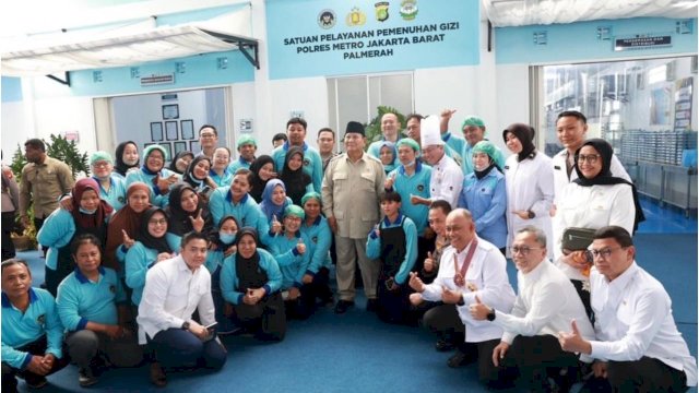 Prabowo Minta Pastikan MBG Aman: 1.179 Dapur Gizi Polri Resmi Beroperasi, Taruna Ikrar: BPOM Dukung Full