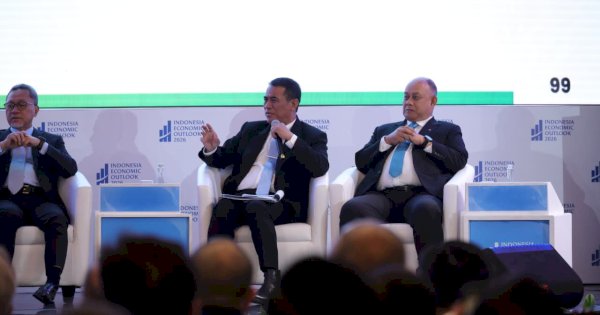 Di Indonesia Economic Outlook 2026, Mentan Amran Ungkap Dua Pilar Percepatan Swasembada