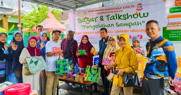 Peringati Hari Peduli Sampah, Warga Bangkala Ramaikan Bazaar Edukasi Lingkungan