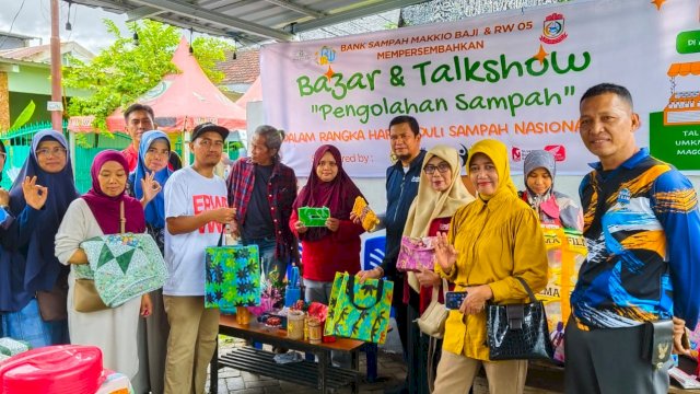 Peringati Hari Peduli Sampah, Warga Bangkala Ramaikan Bazaar Edukasi Lingkungan