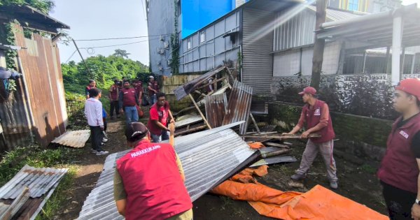 Pemkot Makassar Bongkar “Markas” Waria di Sekitar Kuburan Panaikang
