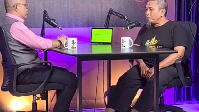 Podcast Kata Abangda bersama Suryadi Mas'ud. || dok. ist
