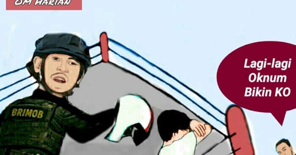 Viral Oknum Brimob di Maluku Aniaya Remaja Pakai Helm