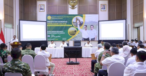 Andi Amran Sulaiman Targetkan Kontrak Cetak Sawah 101 Ribu Hektare Tuntas dalam Sebulan
