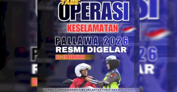 Ditlantas Polda Sulsel Gelar Ops Keselamatan Pallawa 2026, Ayo Tertib Berlalu Lintas!