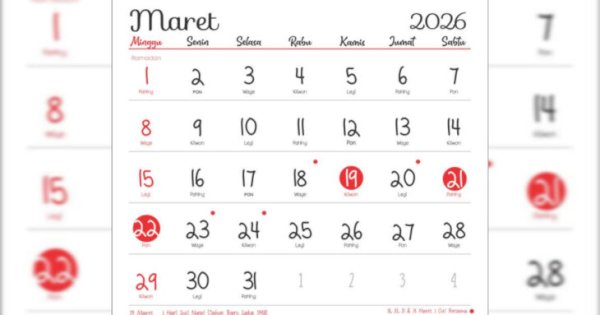 Resmi! Ini Jadwal Cuti Bersama Lebaran 2026 yang Ditetapkan Pemerintah