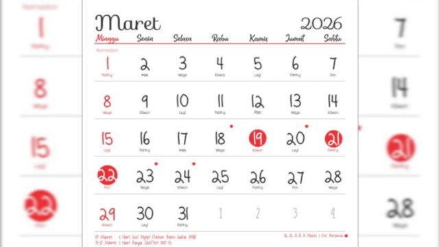 Jadwal cuti bersama Lebaran 2026 ||sofapressmedia@pinterest