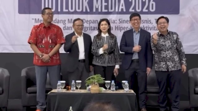 Outlook media 2026 yang digelar Dewan Pers, Kamis (5/2). || Dok. DP
