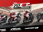 Rayakan 7 Dekade, Yamaha Hadirkan Livery Ikonik untuk MX King hingga XSR 155