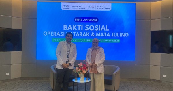 Rayakan HUT ke-25, JEC Orbita Makassar Gelar Operasi Mata Gratis untuk 30 Pasien