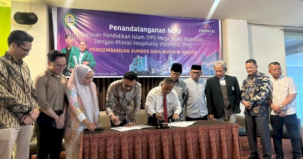 YPI Mega Rezky dan Phinisi Hospitality Teken MoU, Perkuat Link and Match Kampus–Industri