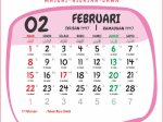 Intip Kalender Februari 2026: Cuti Bersama dan Awal Puasa Ramadan