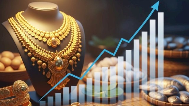 Gambar ilustrasi inflasi Sulsel yang dipicu oleh lonjakan harga emas dan ikan. (Foto: Gemini Canva)