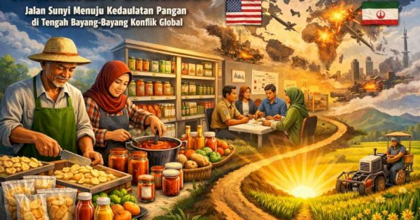 Hilirisasi Pertanian, Jalan Sunyi Menuju Kedaulatan Pangan di Tengah Bayang-Bayang Konflik Global