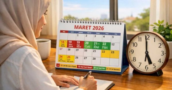 Maret 2026 Menjadi Bulan Istimewa dengan Long Weekend Sepekan Penuh