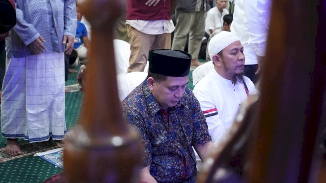 Walikota Makassar, Munafri Arifuddin saat mengahdiri safari ramadan di Rappocini. (Foto: Humas Pemkot Makassar)