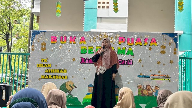Gelaran Buka Puasa bersama KB-TK Islam Athirah Makassar. (Foto: Islam Athirah)