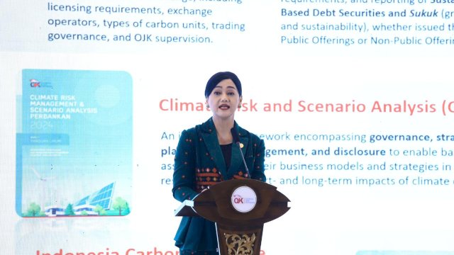 Pejabat Sementara Ketua Dewan Komisioner OJK, Friderica Widyasari Dewi. (Foto: OJK)