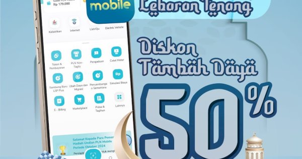 Diskon Tambah Daya Listrik PLN Hadir Lagi Selama Ramadan