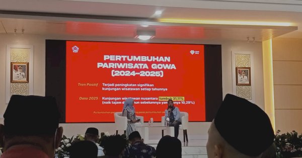 Gowa Collaboration Iftar 2026, Husniah Talenrang Sharing dengan Awak Media