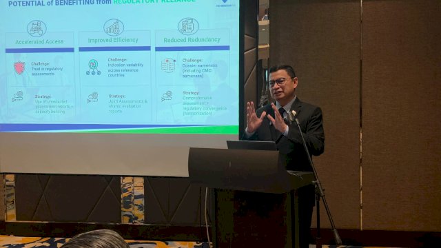 Kepala BPOM RI, Prof. Taruna Ikrar di Malaysia. (Dok. Ist)