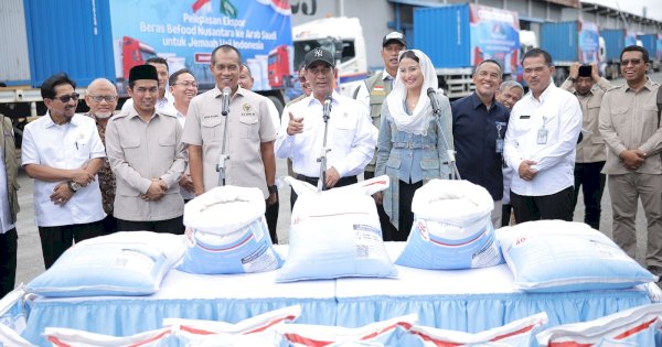 Komisi IV DPR RI Apresiasi Ekspor Perdana 2.280 Ton Beras ke Arab Saudi