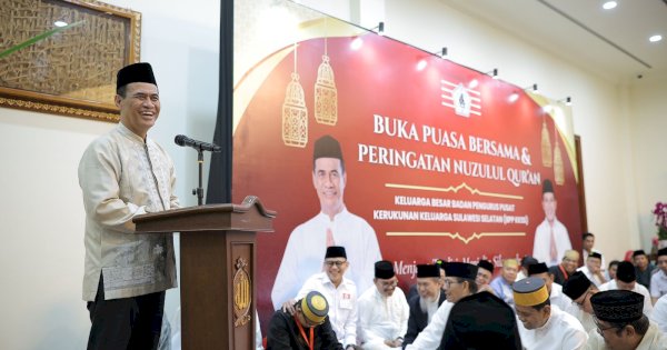 Pesan Persatuan Mentan Amran pada 3.000 Warga KKSS Saat Bukber di Kediamannya