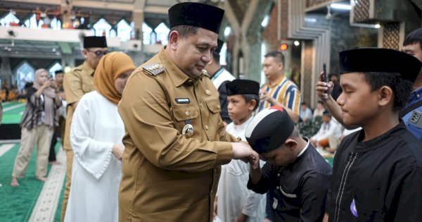Sehari Bersama Anak Panti, Munafri-Aliyah Perkuat Ukhuwah dan Kepedulian Sosial