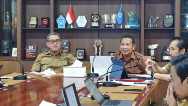 Bupati Jeneponto Paris Yasir pimpin rapat persiapan pelaporan ProSN 2026 ||Ist 