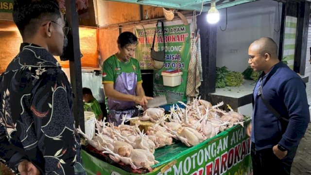 Pantau Hak Atas Pangan di Bulan Ramadhan, Kementerian HAM Tinjau Pasar Pabaeng-Baeng Makassar