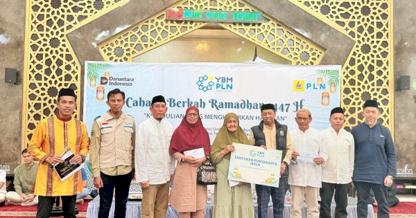 Cahaya Berkah Ramadan, PLN UID Sulselbar Sasar 6.950 Penerima Manfaat
