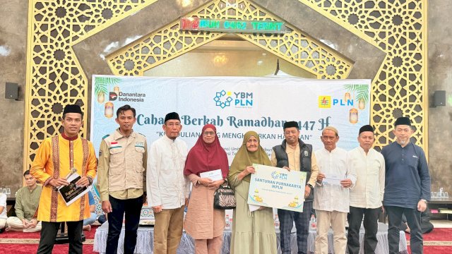 Cahaya Berkah Ramadan, PLN UID Sulselbar Sasar 6.950 Penerima Manfaat